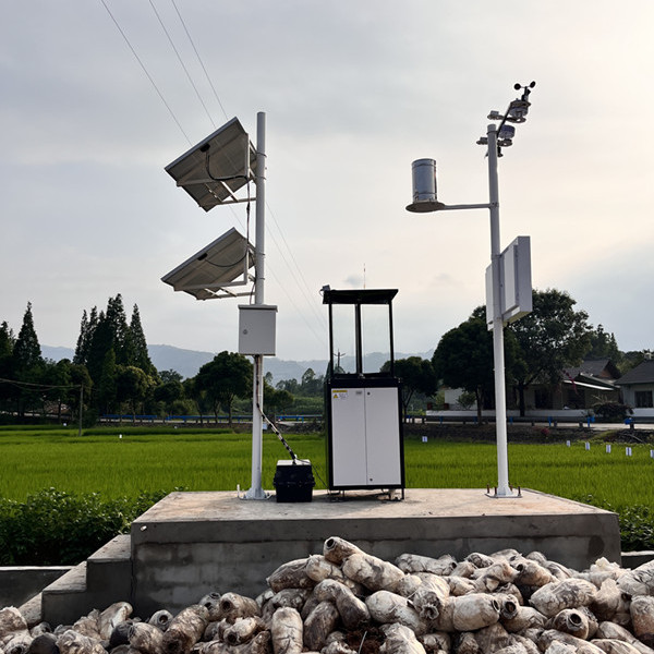 踏水鎮(zhèn)安裝我公司農業(yè)氣象環(huán)境監(jiān)測設備